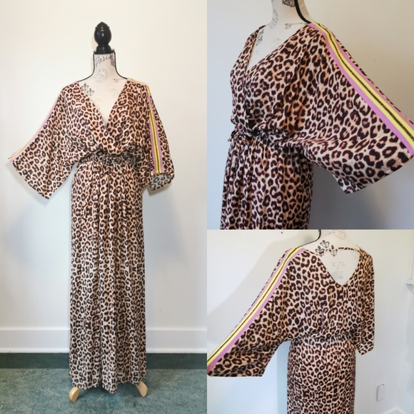 Animagemella Dresses & Skirts - ANIMAGEMELLA leopard print maxi dress